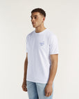 DENHAM T-SHIRT AMSTERDAM SKYLINE TEE HCJ WHITE