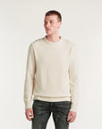 DENHAM PULLOVER DENHAM CREW KNIT BCC ECRU