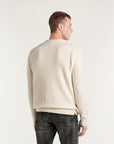 DENHAM PULLOVER DENHAM CREW KNIT BCC ECRU