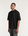 DENHAM T-SHIRT YIN YANG BW TEE BLACK