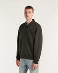 DENHAM SWEATER NINO POLO SWEAT CPS WREN BROWN
