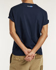 DENHAM T-SHIRT BONSAI CLASSIC TEE SS SC NAVY BLAZER
