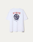 DENHAM T-SHIRT KYOTO GRAPHIC TEE LWJ WHITE