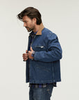 DENHAM JACK RANGE JACKET COTLY INDIGO