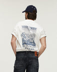DENHAM T-SHIRT HIMARI SS TEE WHITE