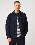J.C. RAGS OVERHEMD ROUX OVERSHIRT DENIM DARKBLUE