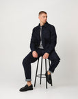 J.C. RAGS OVERHEMD ROUX OVERSHIRT DENIM DARKBLUE