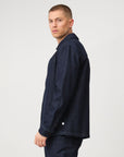 J.C. RAGS OVERHEMD ROUX OVERSHIRT DENIM DARKBLUE