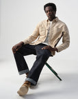 J.C. RAGS OVERSHIRT ACE CORD PLAZA TAUPE