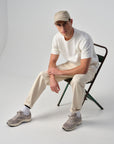 J.C. RAGS T-SHIRT ARVIN SHORT SLEEVE COCONUT MILK