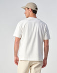 J.C. RAGS T-SHIRT ARVIN SHORT SLEEVE COCONUT MILK