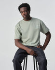 J.C. RAGS T-SHIRT ARVIN SHORT SLEEVE ICEBERG GREEN