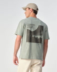 J.C. RAGS T-SHIRT BEAN SHORT SLEEVE ICEBERG GREEN