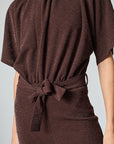 SISTERS POINT JUMPSUIT GIRL-JU4 CHOCOLATE/SILVER