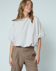 SISTERS POINT BLOUSE GUFO-TOP LIGHT BEIGE