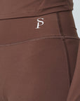 SISTERS POINT SPORT LEGGING LAY-LEG BROWN