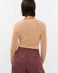 STUDIO AMAYA T-SHIRT LYNN TOP BEIGE