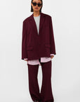 STUDIO AMAYA BLAZER HAVEN BORDEAUX