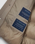 PAUL & SHARK JAS TYPHOON RE-4X4 STRETCH LONG QUILTED JACKET BEIGE