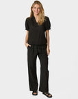 NEO NOIR PANTS SONAR LINEN BLACK