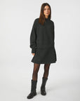 NEO NOIR ROK GISA KNIT SKIRT ANTRACIT