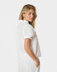 NEO NOIR BLOUSE ODESA LINEN WHITE