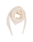 NEO NOIR SJAAL MISTY KNIT SCARF OFF WHITE