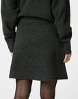 NEO NOIR ROK GISA KNIT SKIRT ANTRACIT