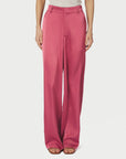 NEO NOIR PANTS EMMETT HEAVY SATEEN CHERRY PINK