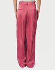 NEO NOIR PANTS EMMETT HEAVY SATEEN CHERRY PINK