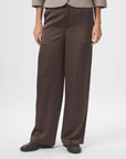 NEO NOIR PANTS EMMETT HEAVY SATEEN DARK BROWN