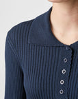 NEO NOIR T-SHIRT BALIDIRA KNIT POLO NAVY