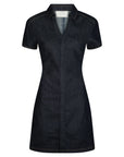 NEO NOIR JURK ABEL DRESS DARK BLUE