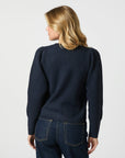 NEO NOIR VEST PULI KNIT CARDIGAN NAVY
