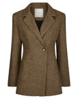 NEO NOIR BLAZER BOWIE HERRINGBONE BROWN