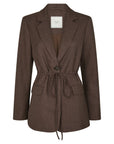 NEO NOIR BLAZER JEMMIE MELANGE BROWN
