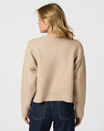 NEO NOIR VEST MUKI KNIT CARDIGAN SAND MELANGE
