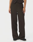 NEO NOIR PANTS EMMETT STRUCTURE DARK BROWN