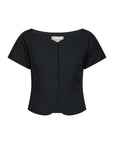 NEO NOIR TOP TANGO STRUCTURE DARK NAVY