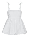 NEO NOIR TOP KHLOE C POPLIN WHITE