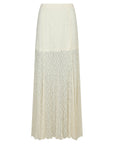 NEO NOIR ROK MARIYA LACE SKIRT OFF WHITE