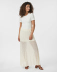 NEO NOIR ROK MARIYA LACE SKIRT OFF WHITE