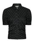 NEO NOIR BLOUSE FRANNIE DOT SHIRT BLACK