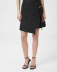 NEO NOIR ROK BONNIE DECO SKIRT BLACK
