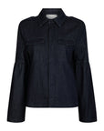 NEO NOIR JACK BLAZER JAYNOR DENIM JACKET DARK BLUE