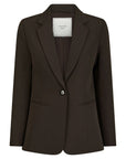 NEO NOIR BLAZER FRANCINE SUIT DARK BROWN