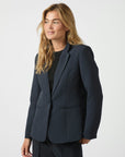 NEO NOIR BLAZER FRANCINE SUIT BLAZER DARK NAVY