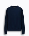 STATE OF ART ATELIER PULLOVER MERINOWOL MARINE