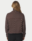 NEO NOIR JACKET CALLISA DOT BROWN
