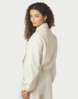 NEO NOIR JAS DENIELLE STRUCTURE JACKET OFF WHITE